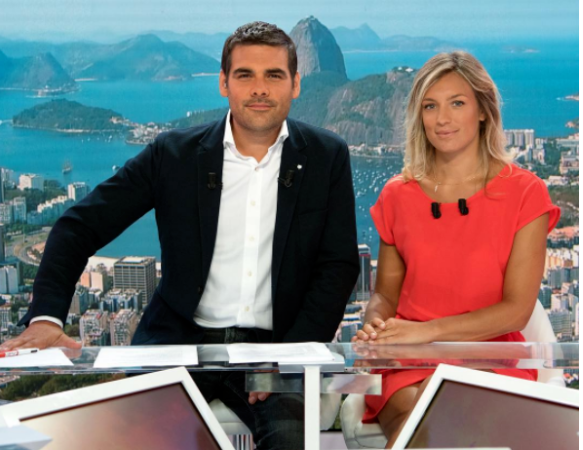 Matthieu Lartot et Clémentine Sarlat : Le duo du journalisme sportif français